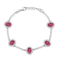 Bracciale Brosway Donna FANCY - PASSION RUBY in Argento FPR40